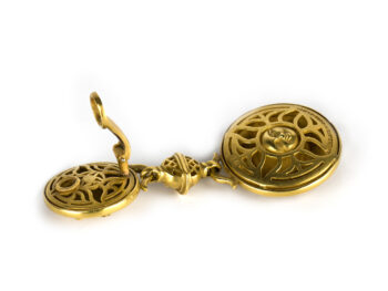 KIESELSTEIN Cord Sundial Dangle Earrings - Image 4