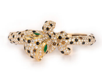 FRED Paris Diamond Leopard Bracelet - Image 5