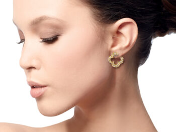 VCA Alhambra Diamond Earrings - Image 2