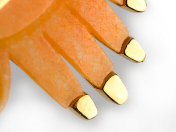 ALDO CIPULLO Agate Hamsa Pendant - Image 5