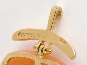 ALDO CIPULLO Agate Hamsa Pendant - Image 6