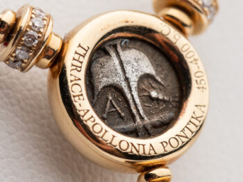 BULGARI Coin "Y" Necklace w/Box & Cert. - Image 6