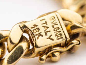 BULGARI Cab Sapphire / Diamond Necklace - Image 7