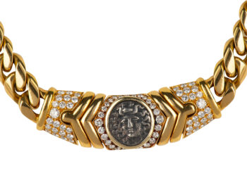 BULGARI Medusa Coin Necklace