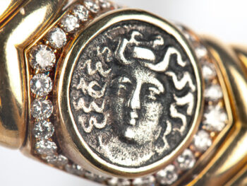 BULGARI Medusa Coin Necklace - Image 5