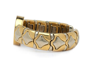 BULGARI Two Tone Coin Bracelet - Image 9