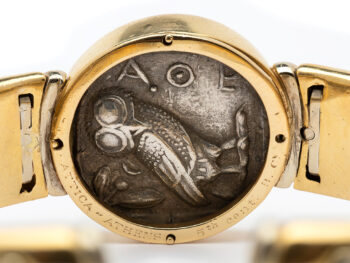 BULGARI Two Tone Coin Bracelet - Image 5