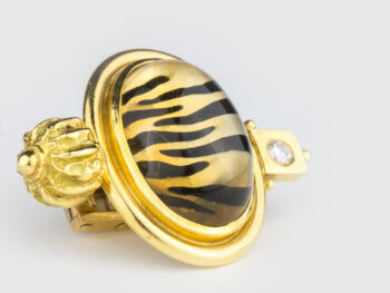 ELIZABETH GAGE Rutilated Quartz Earring - Image 6