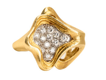 GUBELIN 60's Sculptural Ring