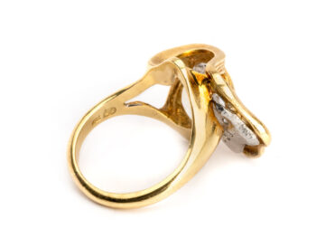GUBELIN 60's Sculptural Ring - Image 3