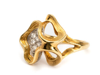GUBELIN 60's Sculptural Ring - Image 6