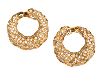 MARINA B Onda Diamond Earrings