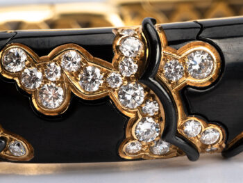 MARINA B Blk Gold Diamond Bracelet - Image 5
