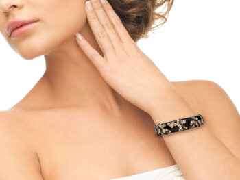 MARINA B Blk Gold Diamond Bracelet - Image 2