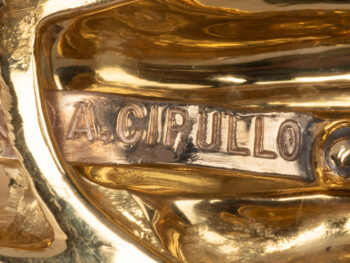 CIPULLO / CARTIER Ruby/Sapphire Penguin 18k Brooch - Image 6