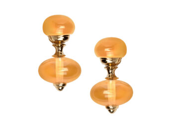 MARINA B Citrine Bead Drop Earring