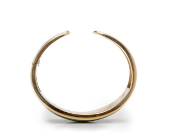 BULGARI 18k Malachite Cuff - Image 5
