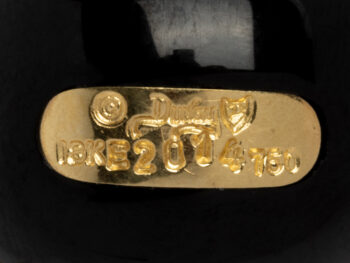Henry Dunay Black Jade/Diamond Rings (2) - Image 6