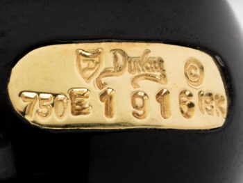 Henry Dunay Black Jade/Diamond Rings (2) - Image 5