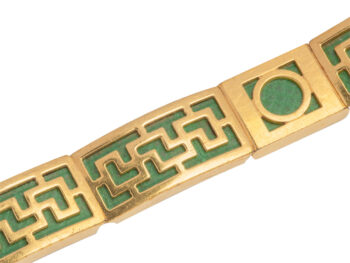 Hermes Leather Oriental Bracelet w/box