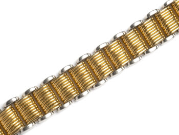 Pomelatto 18k WY Diamond Handcuff 60's Bracelet
