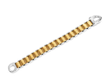 Pomelatto 18k WY Diamond Handcuff 60's Bracelet - Image 3