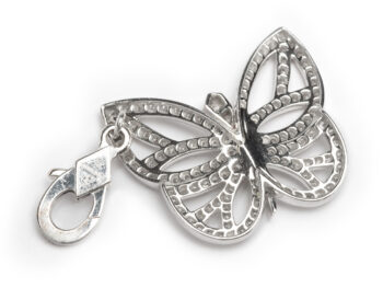 VCA 18k Buterfly Diamond Charm - Image 2